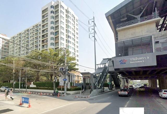 โกดังขนาดย่อม 176 ตรม. เซ็นทรัล รามอินทรา 2กม. ลาดปลาเค้า เปิดร้านค้า คลินิก อาคารชั้นเดียวให้เช่า ทำเลทอง ถนนรามอินทรา1 3
