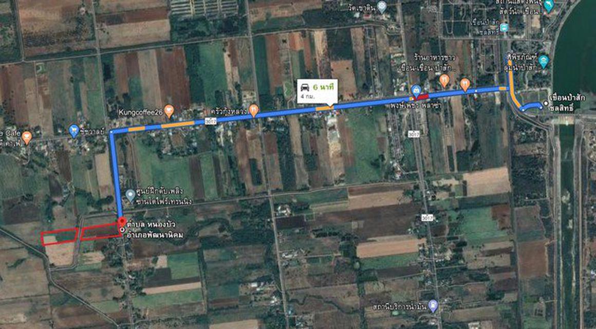 รูป ที่ดิน 22-1-17ไร่ ติดทางหลวง หนองบัว พัฒนานิคม  1