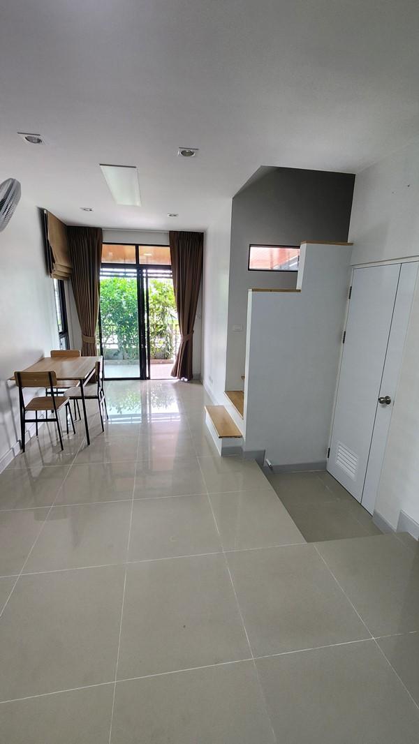 บ้านหัวมุม วิวสวน ให้เช่า โครงการ Pleno สุขสวัสดิ์-ประชาอุทิศ 60 เฟอร์นิเจอร์ครบ เข้าอยู่ได้ทันที โทร 085-144-0184 13