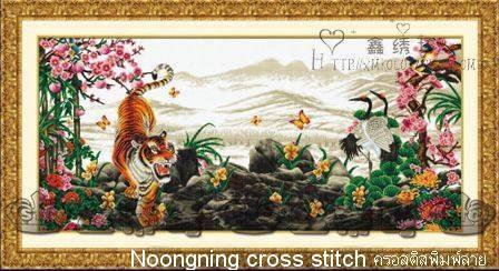 ร้าน Noongning Cross stitch ครอสติสพิมพ์ลาย จำหน่ายอุปกรณ์ครอสติส ภาพติดเพชร1315 4