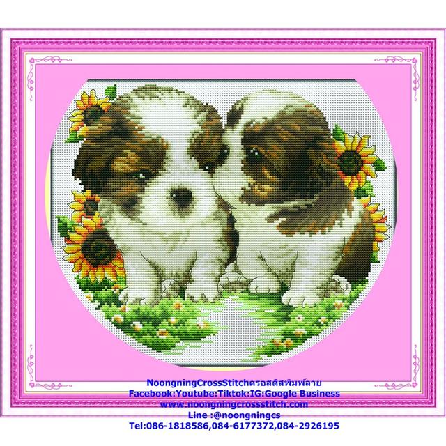 ร้าน Noongning Cross stitch ครอสติสพิมพ์ลาย จำหน่ายอุปกรณ์ครอสติส ภาพติดเพชร496 3