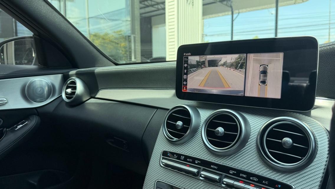 2019 BENZ C220d AMG DYNAMIC สึดำ Millage 122,XXX KM รถสวย เซอร์วิสทุกระยะ ดึเชลล้วน ใช้ต่อสบายใจ แน่นอน   HOTPRICE 8.99 MBCall 📞 092-666-2162 bonus รูปที่ 7