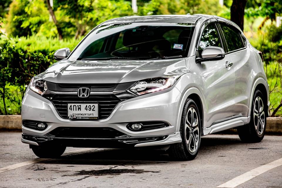 Honda #Hrv 1.8E สีเทา ปี 2016 รหัส GT492