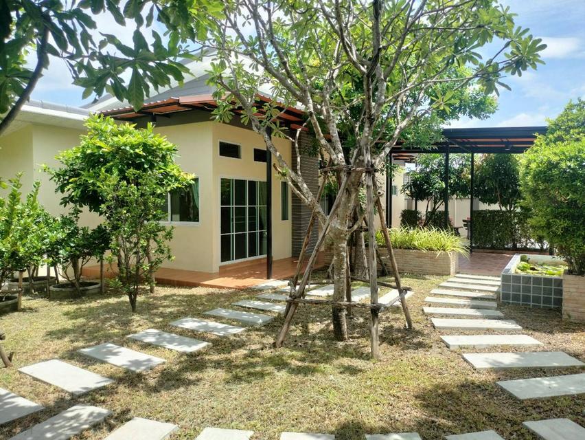 🏘️ขายบ้านเดี่ยวชั้นเดียว บ้านสไตล์รีสอร์ท ในหมู่บ้านกรีนเลค ทำเลดี ใกล้สนามบินสุวรรณภูมิ เนื้อที่ 282. ตร.ว 🤩 5