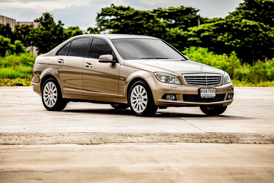 Benz C200 CGI BE สีน้ำตาล ปี 2010  4