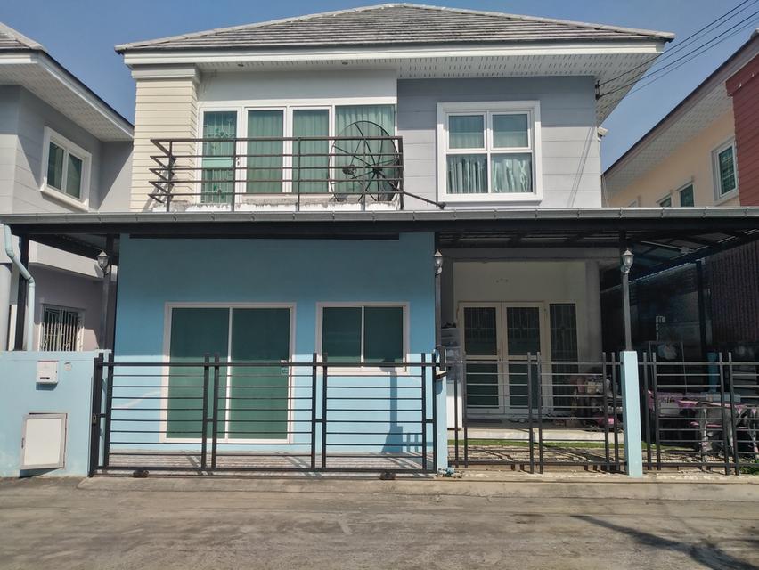 บ้านแฝดสไตล์บ้านเดี่ยว หมู่บ้านรัชชา5 กาญจนาภิเษก 1