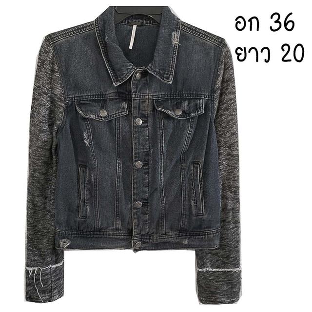 สี(อมดำ) สวยมาก แขนไหมพรม งานน่ารัก ไม่ซ้ำใคร มีกระเป๋าอก+ข้าง ผ้านุ่มใส่สบาย พร้อมส่ง ไม่ต้องรอ