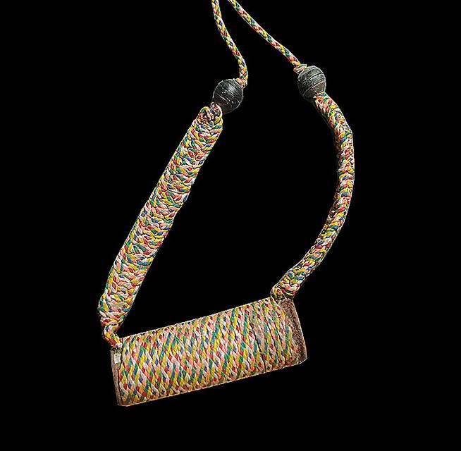 สร้อยไหม 7 สีตะกรุดปลอกลูกปืน พระอาจารย์แดง วัดไร่บางตาวา จ.ปัตตานี 3