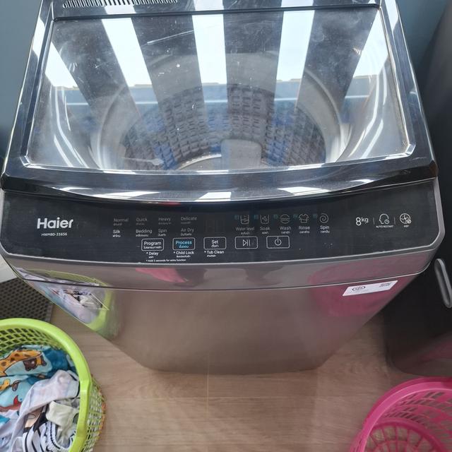 เครื่องซักผ้า haier 8kg