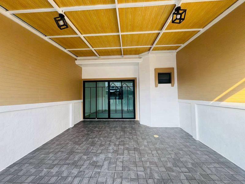 ✨✨หมู่บ้านพิมลราช1 บางบัวทอง ✨✨ทาวน์เฮาส์ชั้นเดียว  ตกแต่งใหม่พร้อมอยู่ ถนนบ้านกล้วย 2