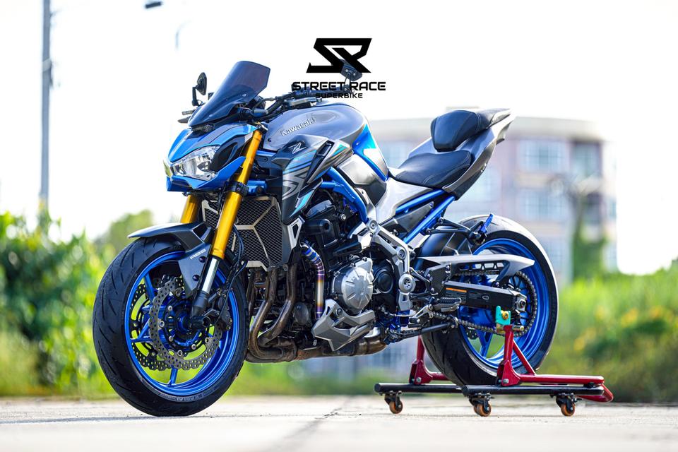 2017 Kawasaki z900 spacial รถปี 2017 น้ำเงิน รถสวย ไมล์แค่ 25,xxx กม 9