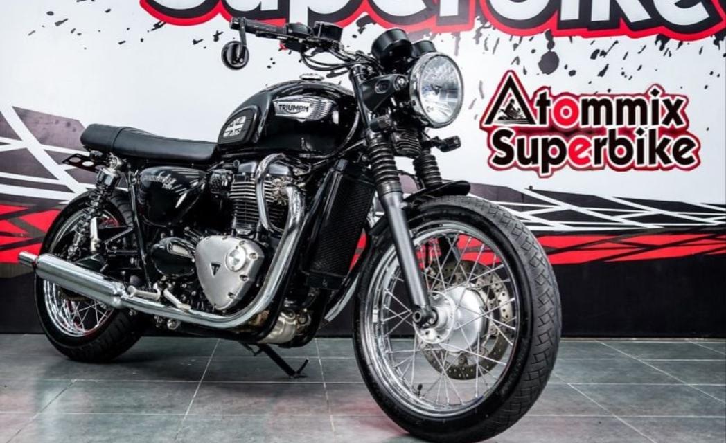 Triumph T100 สีดำสวย 5