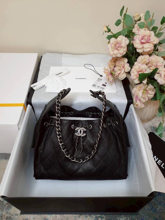 เทียบแท้สุด🔥หนังอิตาลี New Chanel 25s 25bag size 30 × 26 x 14 cm Fullset ✅ 18,500฿🔥