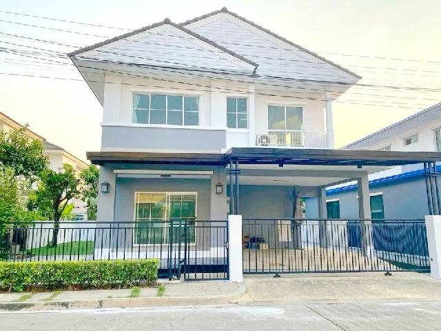 MRTบางพลู 4.4กม. ถ.นครอินทร์ พระราม5 ให้เช่าบ้าน 2ชั้น 58ตร.วา. 238ตร.ม เดอะวอล์ค ราชพฤกษ์ 1.9 กม. รร.นานาชาติดราก้อน 1. 2