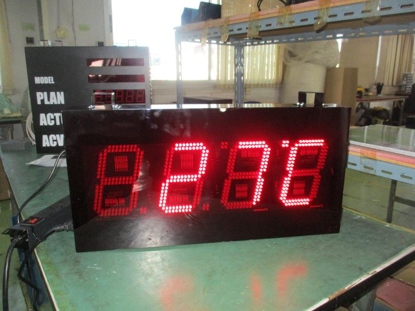 Digital clock นาฬิกาดิจิตอล นาฬิกาโรงงาน นาฬิกาขนาดใหญ่ นาฬิกาแขวนผนัง นาฬิกาจับเวลา รุ่น 404 13