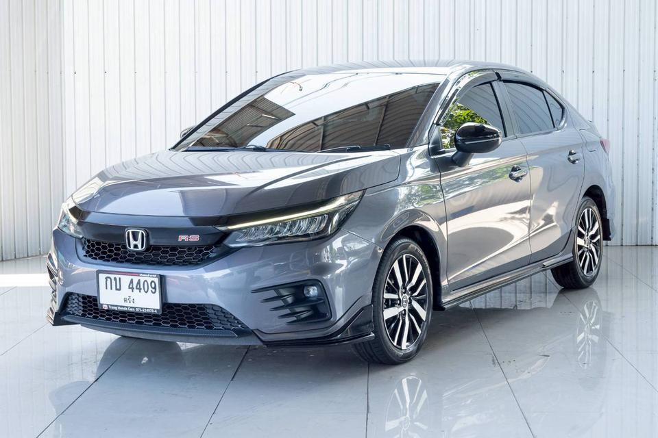 HONDA CITY 1.0 RS ปี 2022 สีเทา โฉม ปี19-ปัจจุบัน 4D รูปที่ 3