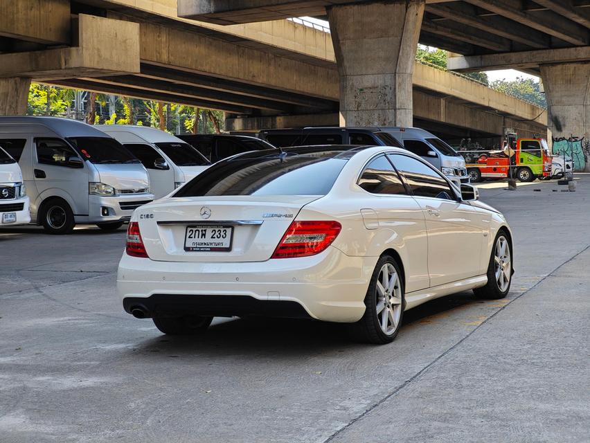 ขายรถ Benz C180 Coupe Amg   ปี 2012 สีขาว เกียร์ออโต้ 4