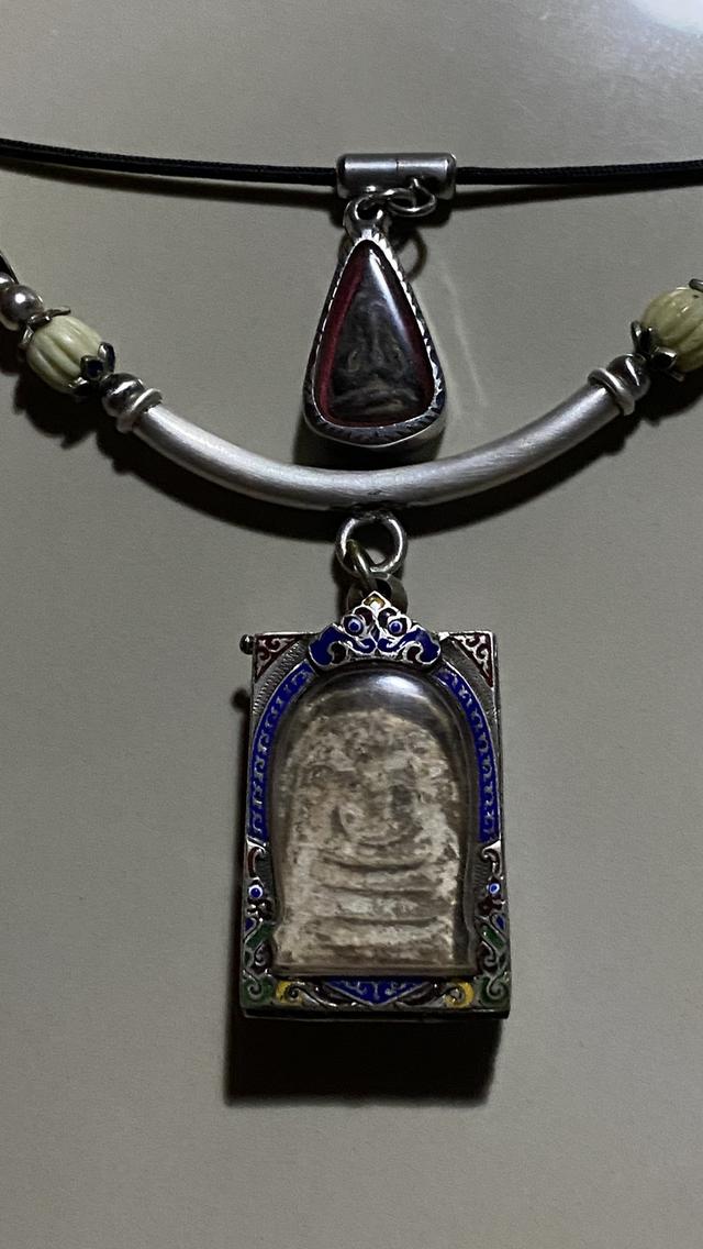พระสมเด็จบางขุนพรมพิมพ์เส้นด้าย