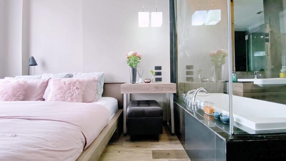 🏙️✨ คอนโดใกล้เมือง 1 ห้องนอน vibes ดีมาก! 44 ตร.ม. กว้างกว่าที่คิด 🤍 3