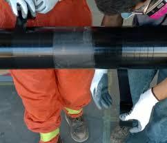 Polywrap เทปพีอีพันท่อกันสนิม เทปพันท่อใต้ดิน เทปกันสนิม สีขาว/สีดำ