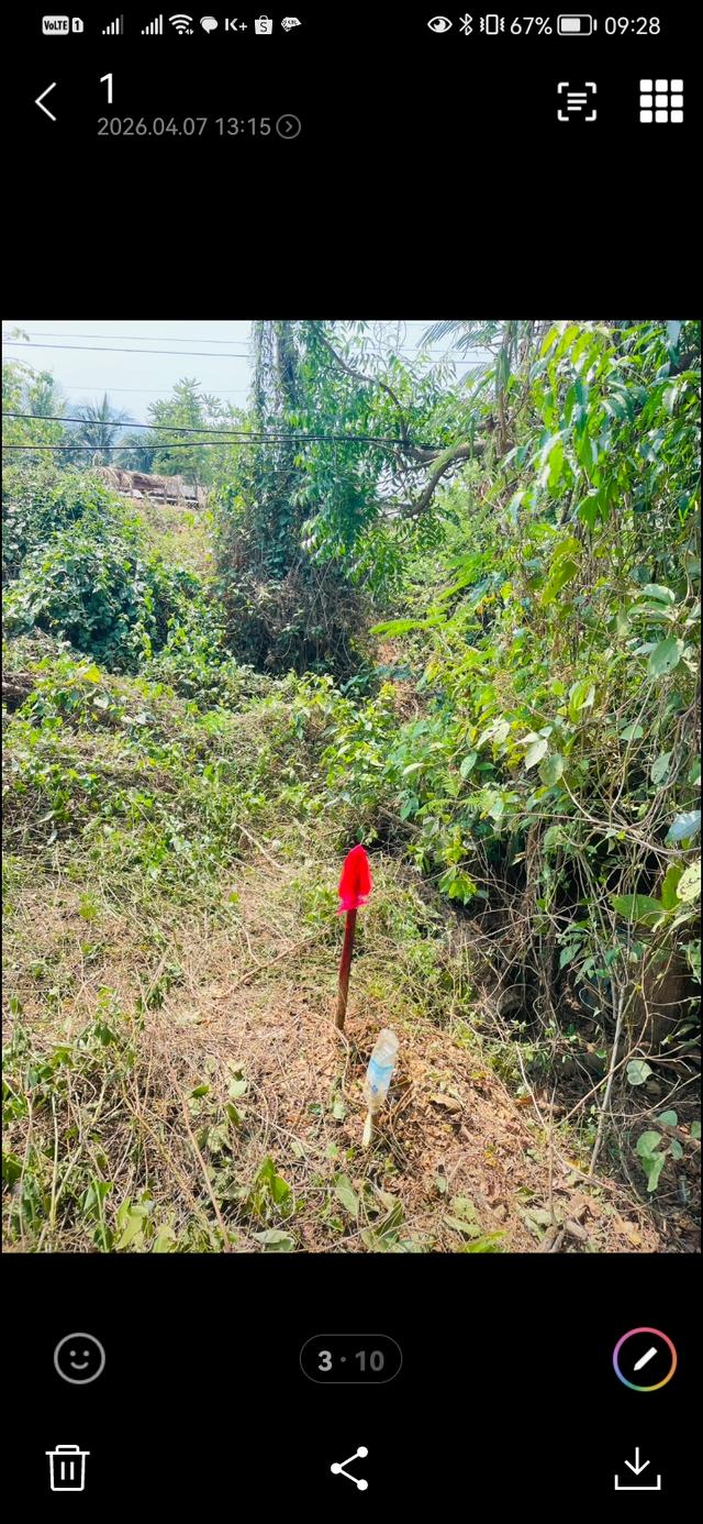 ขายถูกที่สุด ที่ดิน108ตรว.พร้อมโครงสร้างเสา15ต้น 6