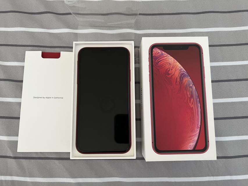 ขายไอโฟน XR สีแดง 128GB มือสอง สภาพดี 4