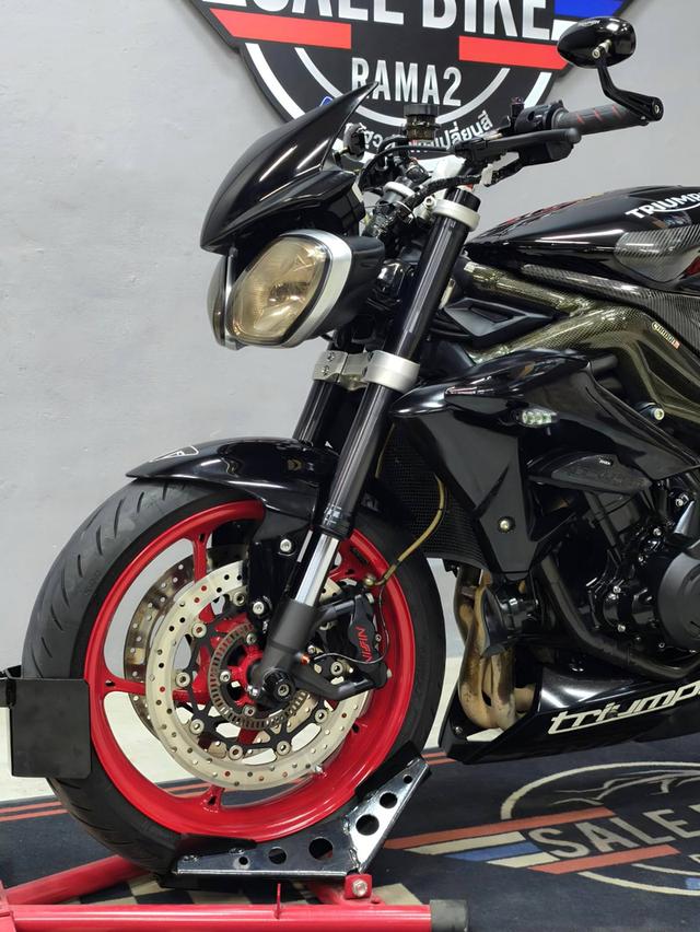 ออกรถ 0 บาท Triumph Street Triple 675 Rx ปี 2017 abs  ของแต่งจัดเต็ม รูปที่ 7