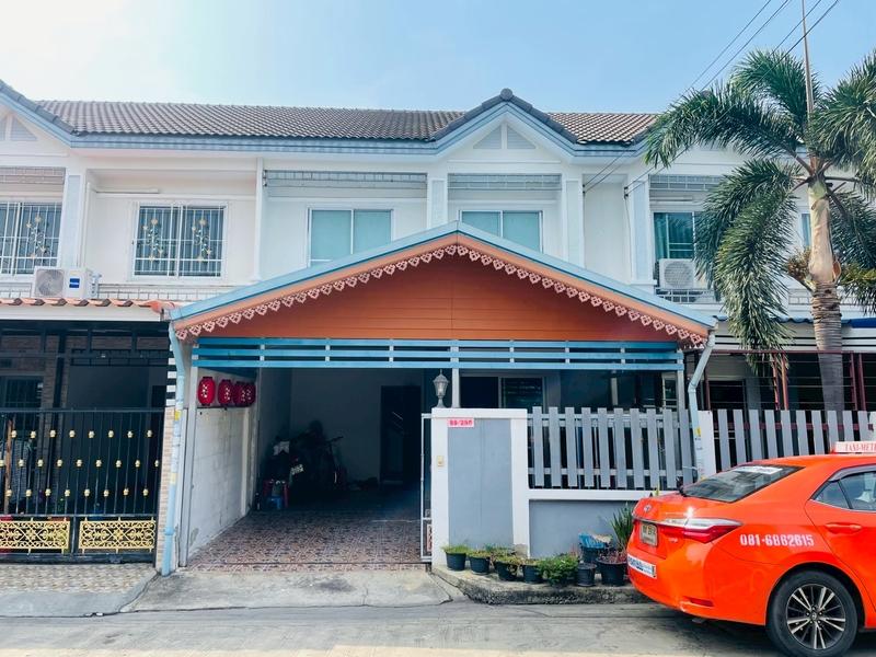 ขายทาวน์เฮ้าส์ 2 ชั้น สภาพดี พร้อมอยู่ | หมู่บ้านสินทวีเทียนทะเล 2 (รหัส 86116) 1