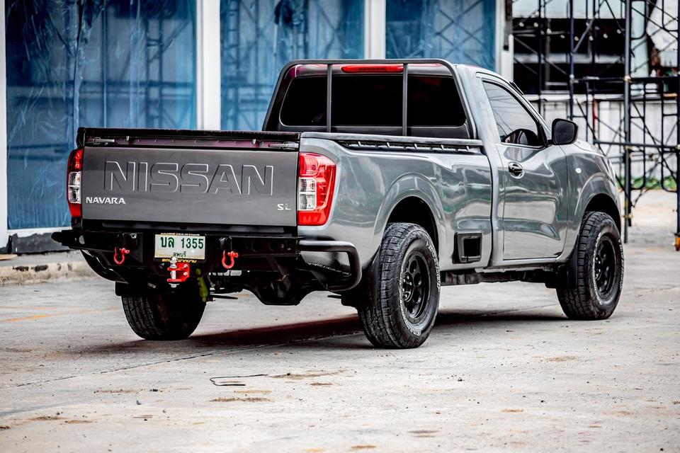 NISSAN NAVARA NP300 2.5 SL SINGLE CAB สีเทา ปี 2017 มือเดียวป้ายแดง