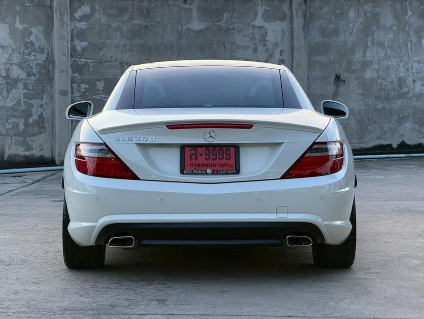 Benz SLK 200 BE ROADSTER ปี 2012 สีขาว 3