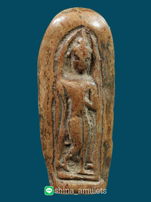 พระลีลาเม็ดขนุน กำแพงเพชร เนื้อดิน
