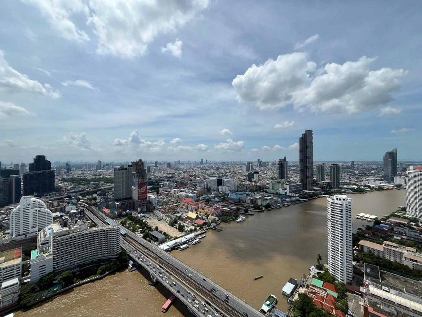 ขายถูกสุด เดอะ ริเวอร์ วิวเจ้าพระยา riverfront 3นอน ห้องมุม 188 ตรม ซ.เจริญนคร ใกล้ Icon Siam 1