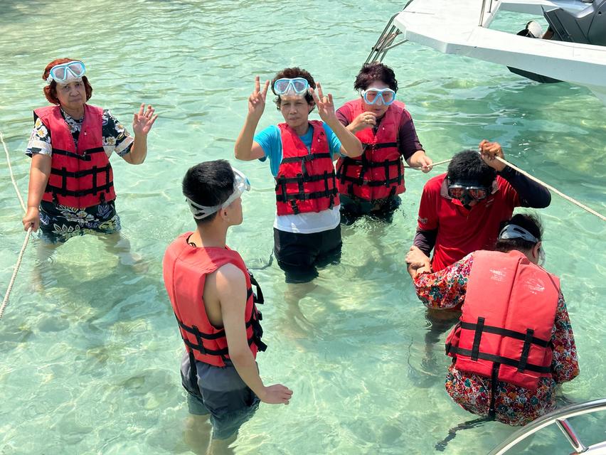 โปรแกรม SM115 ทัวร์ดำน้ำแสมสาร  One day trip ราคา 1,800 บาท รวมทุกอย่าง จาก กทม. 11