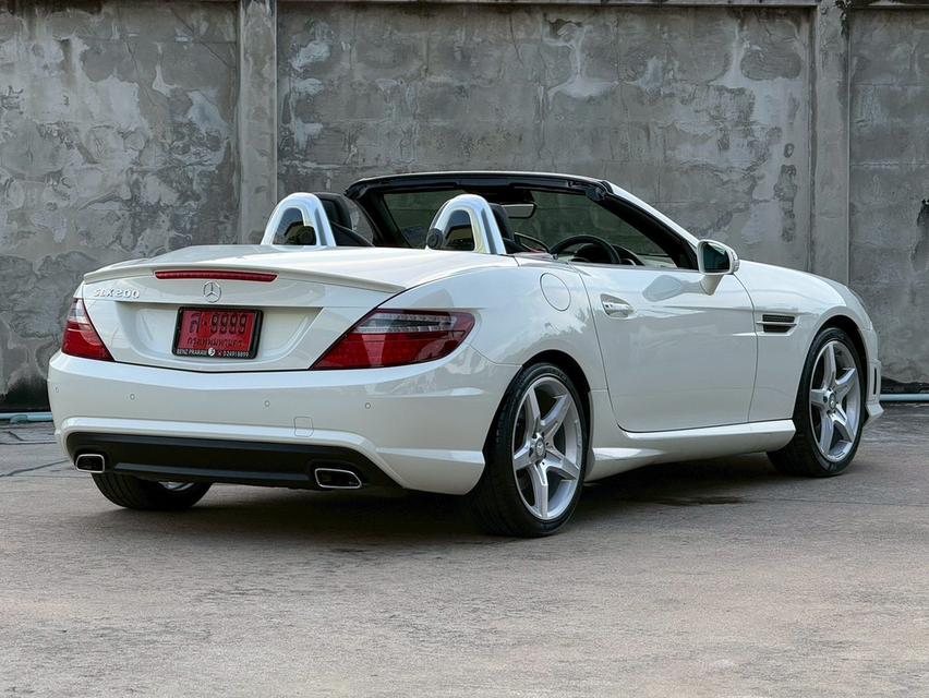 Benz SLK 200 BE ROADSTER ปี 2012 สีขาว 5
