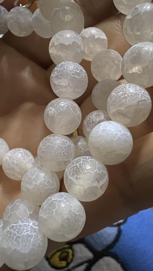 สร้อยคอหยกขาว ลายเกล็ดมังกร งานฝีมือสไตล์วินเทจ รูปที่ 10
