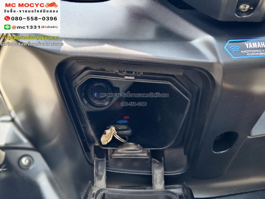 Aerox 2021 รุ่นTop Abs เลขไมล์ 8000โล รถบ้านแท้มือเดียว เครื่องท่อเดิม เล่มเขียวชุดโอนครบ  No1007    10