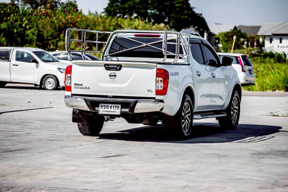 NISSAN NAVARA NP300 CALIBRE 2.5 VL DOUBLE CAB ปี 2015 เกียร์ธรรมดา สีขาว 6