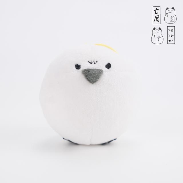 พวงกุญแจ ตุ๊กตา นกอ้วน 🐦 Shimaenaga Bird・SK JAPAN ~ Round 1 Exclusive・Angry Face Mascot ~ Keychain