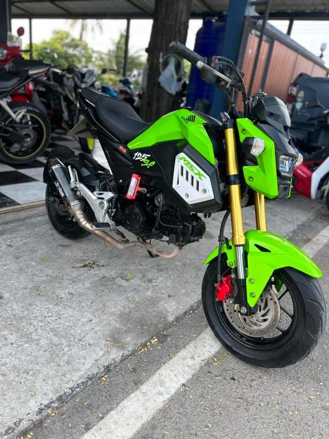 Honda msx สีเขียวสด 3