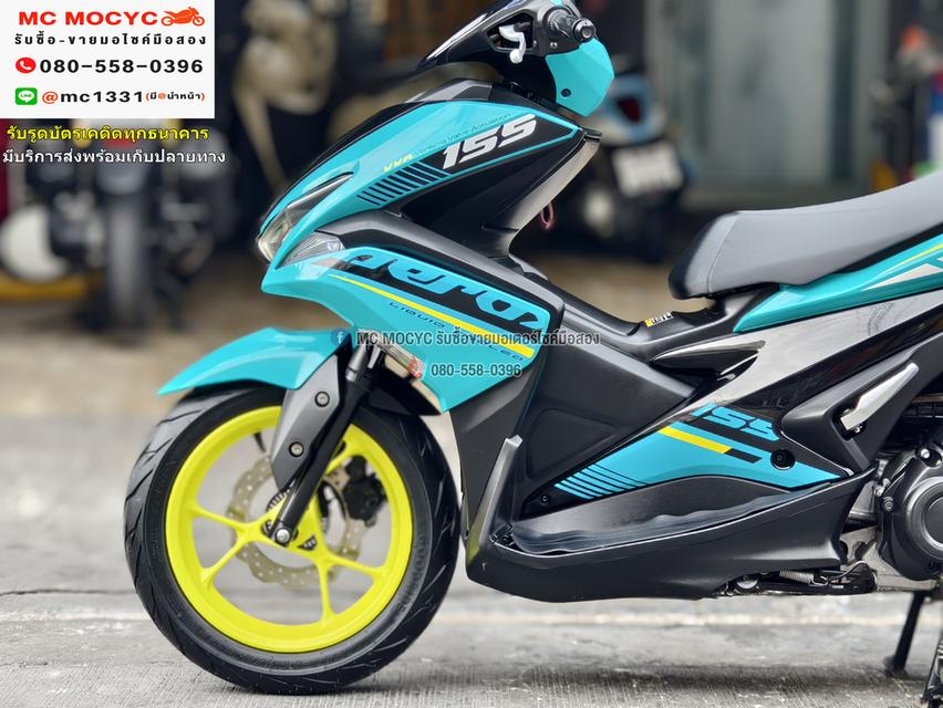 Aerox 2019 เลขไมล์ 10000โล รถบ้านแท้เครื่องท่อเดิม มีเล่มเขียวชุดโอนครบ  No1041    10