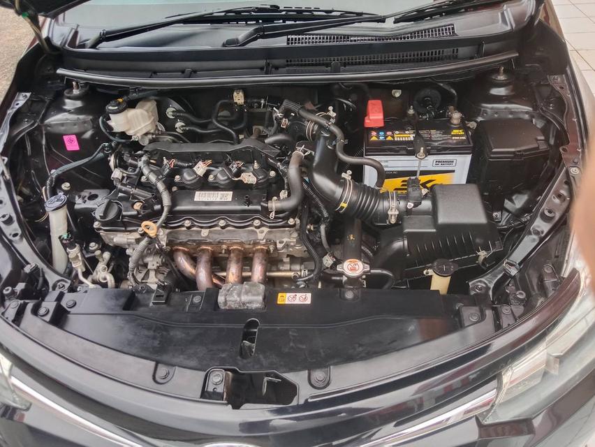 Toyota Vios 1.5E ปี 2016 ฝาขาว รถบอดี้สวยไม่มีชนหนัก ไมล์ 150,XXX ไม่เคยแก๊ส 12