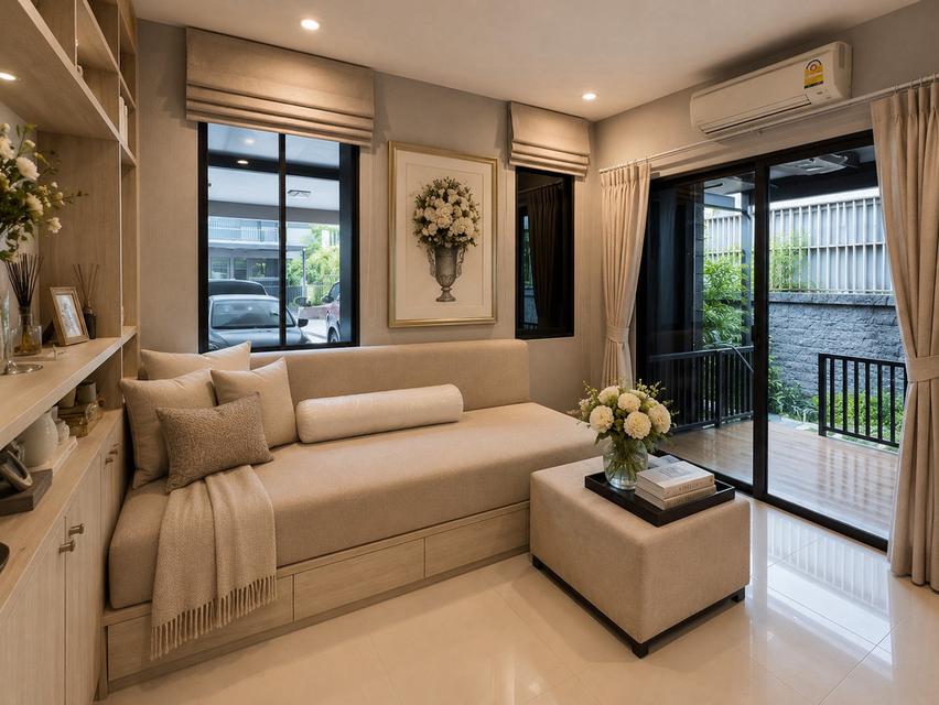 ให้เช่าบ้านเดี่ยว 3 ชั้น หลังมุม ติด Club House โครงการ The Plant Elite พัฒนาการ 38 (N.2244) 1