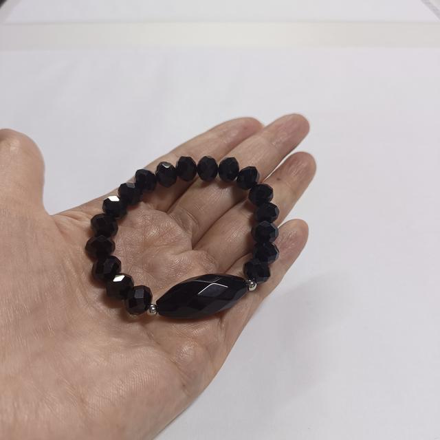 สร้อยข้อมือนิลดำ Black Spinel 4