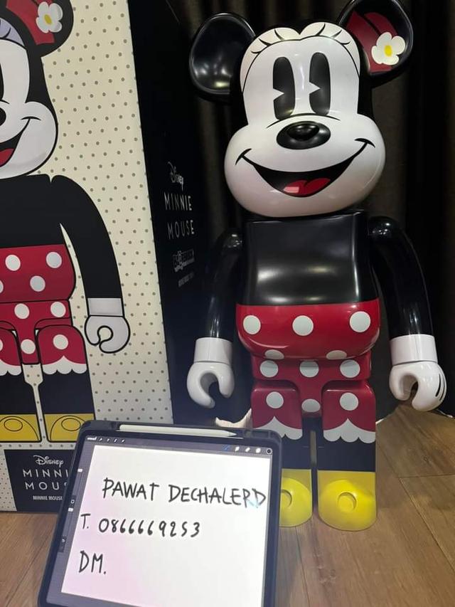 ปล่อย Bearbrick  Minnie Mouse 1000% 1