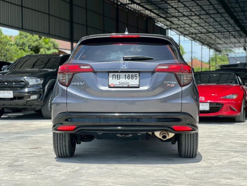 ปี 2019 HONDA HRV, 1.8 RS โฉม ปี14-21 สีเทา เครื่องยนต์เบนซิน ไมล์แท้ 26,443 km.