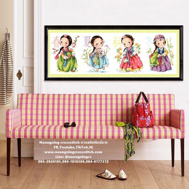 ร้าน Noongning Cross stitch ครอสติสพิมพ์ลาย จำหน่ายอุปกรณ์ครอสติส ภาพติดเพชร324 4