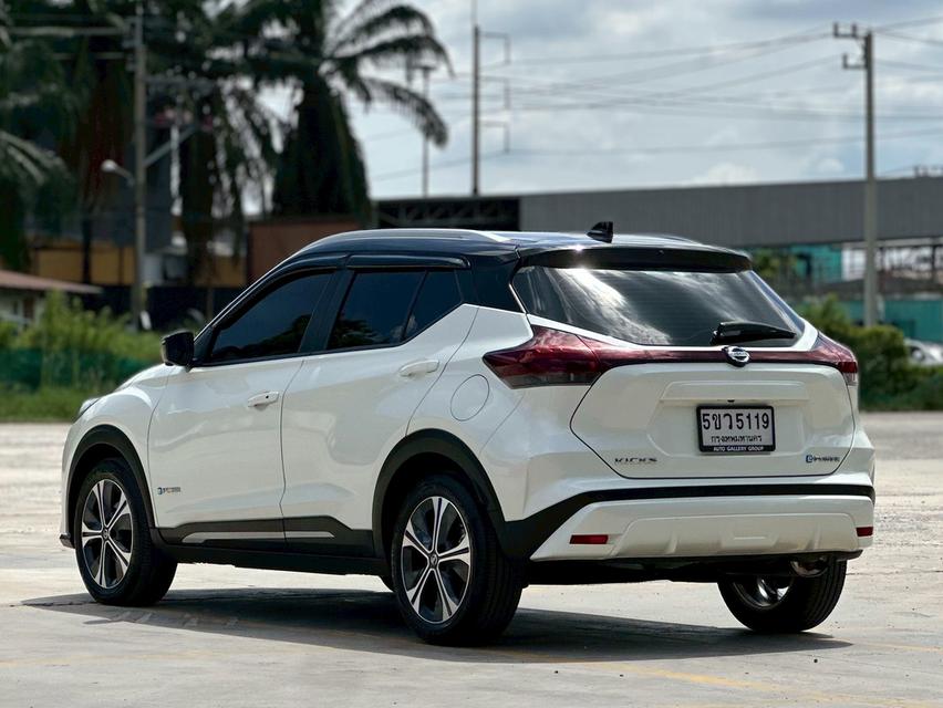 รหัสรถ PAT5119 Nissan Kicks 1.2VL E- Power ปี2024 สีขาว 6