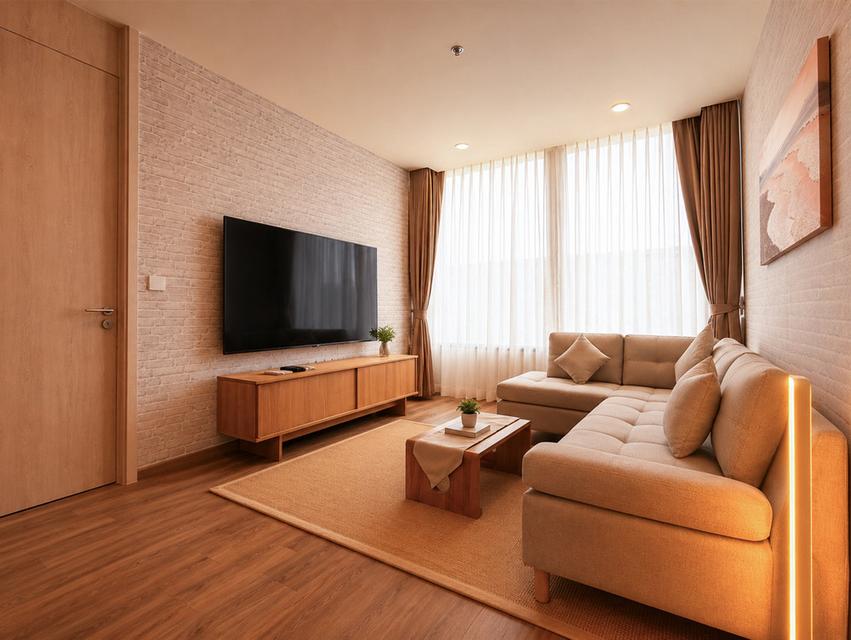 ให้เช่า Condo Noble Form Thonglor, Combine Room 64 ตารางเมตร 2 ห้องนอน 2 ห้องน้ำ ชั้น15 ห้องใหม่ ตกแต่งครบตามรูป 2