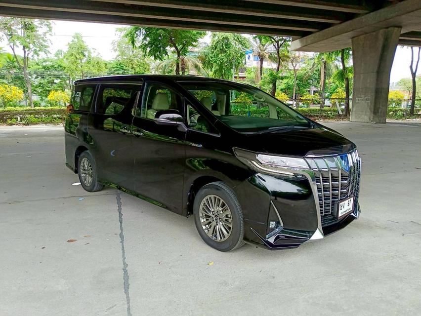 รหัสรถ PEAT97 🚙🚐TOYOTA ALPHARD​ HYBRID  ปี​ 18