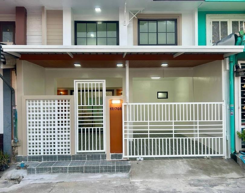 บ้านหลังสวน วิวทุ่งนา หมู่บ้านพฤกษา 10 ถนนเมน ถนนบางกรวย-ไทรน้อย นนทบุรี 4